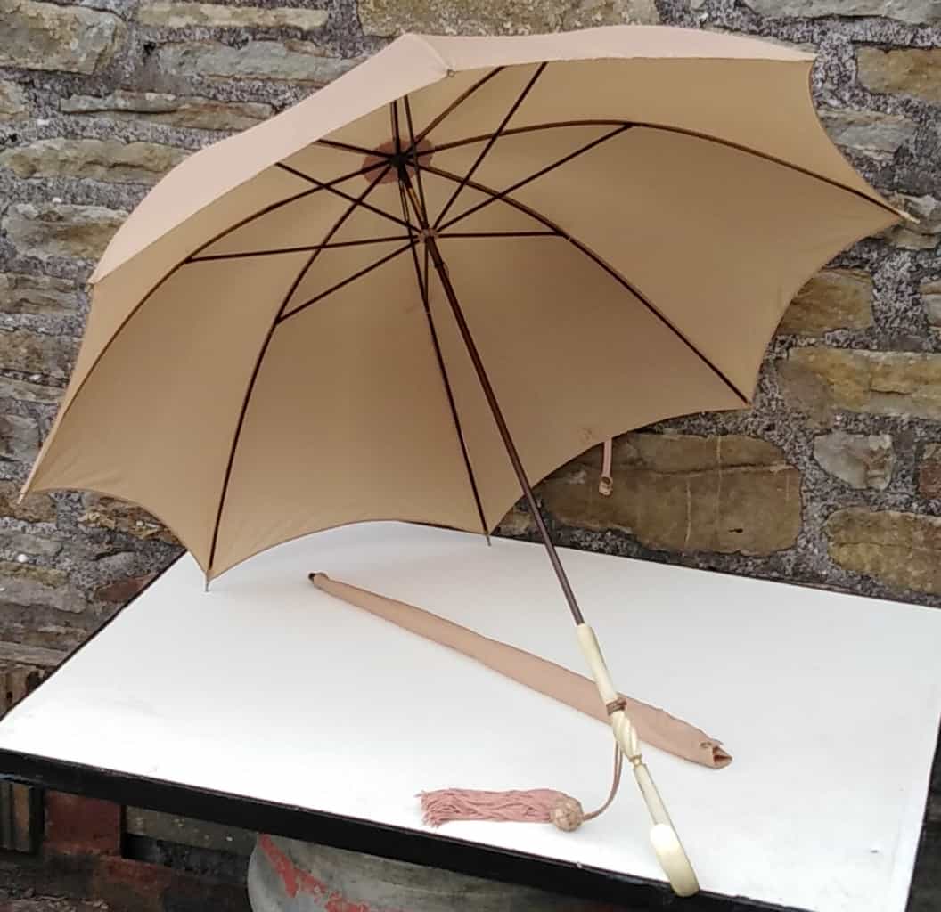 Vintage Paragon S. Fox And Co Umbrella With Cover